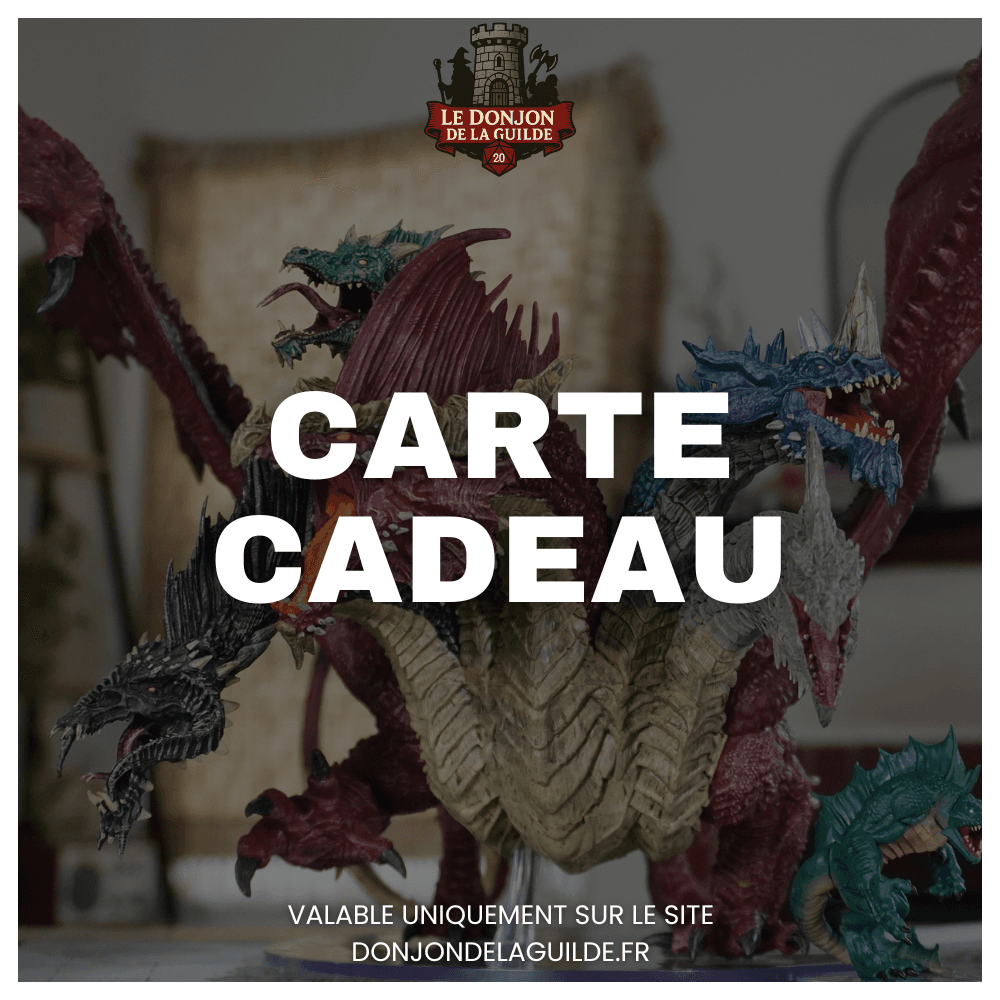 Carte Cadeau DOnjon de la Guilde