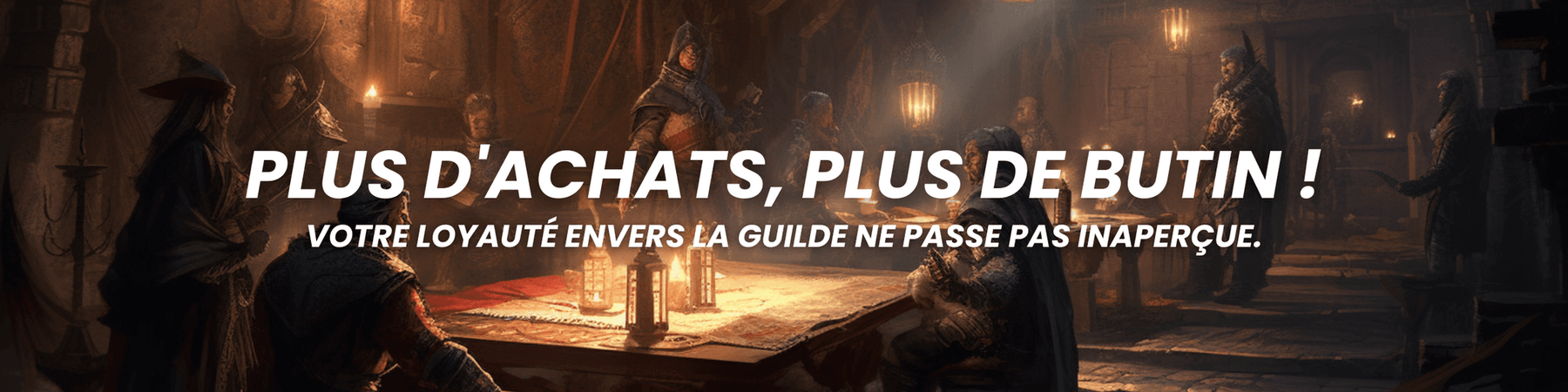 Votre Loyauté envers la guilde ne passe pas inapercue