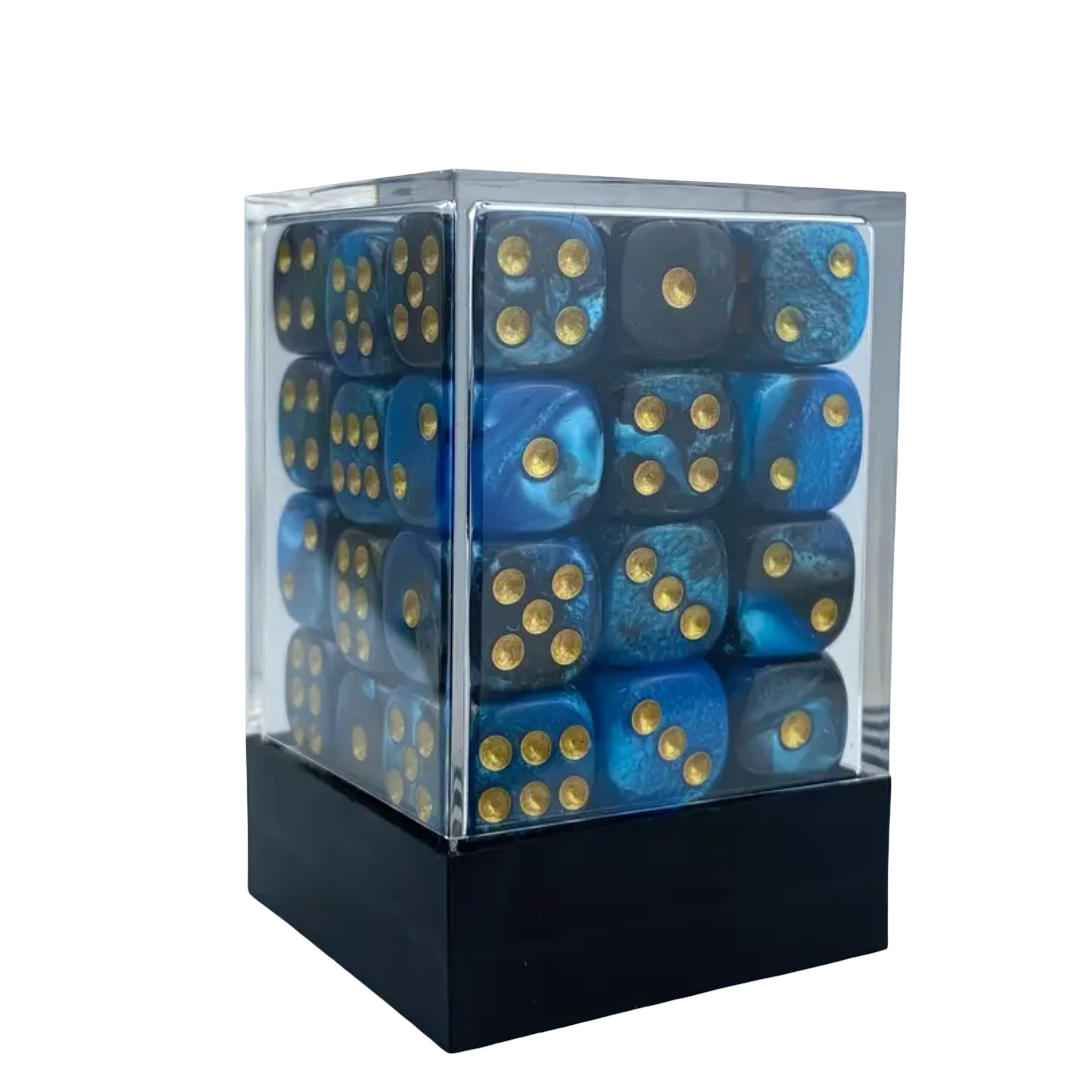 Lot de 36 Dés à Six Faces (D6) - 12mm avec Boîte de Rangement