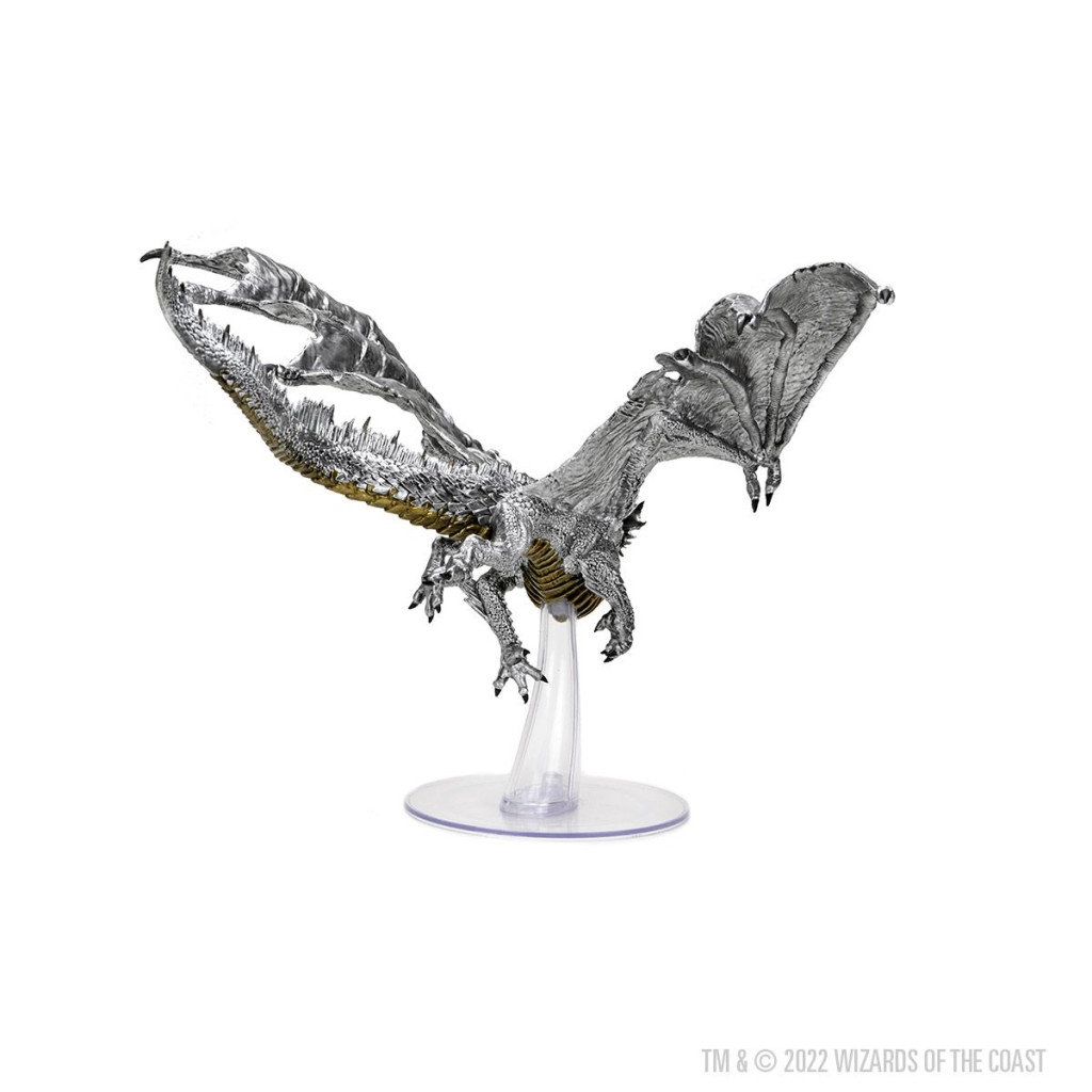 D&D Icons of the Realms: Adult Silver Dragon Default Title