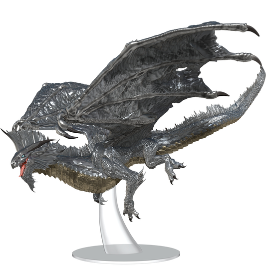 D&D Icons of the Realms: Adult Silver Dragon Default Title