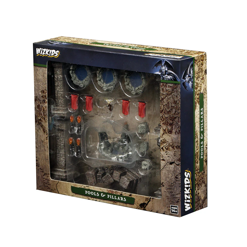 WizKids Miniatures: Fantasy Terrain: Painted Pools