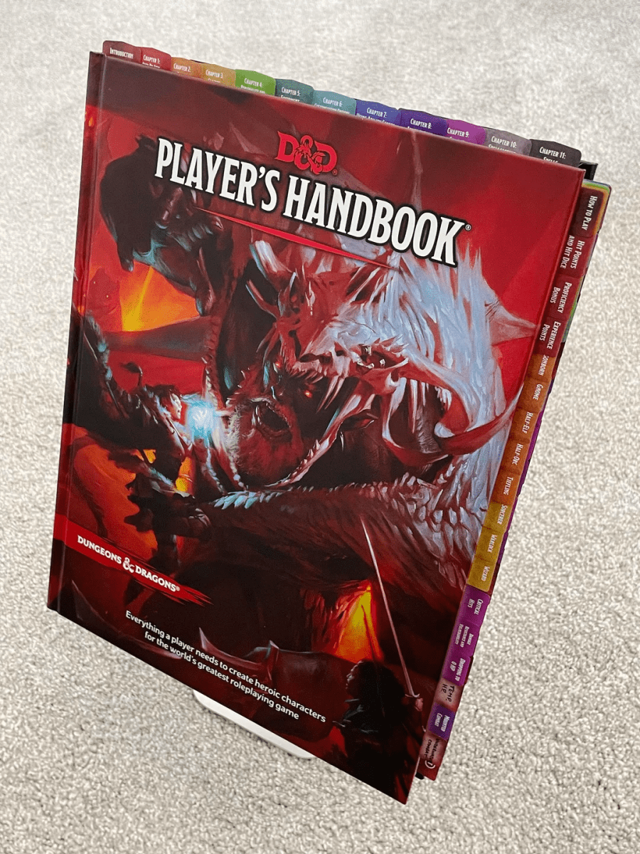 Marque Pages pour Manuel D&D 5ème édition - D&D Book Tabs (Anglais) - Le Donjon de la Guilde
