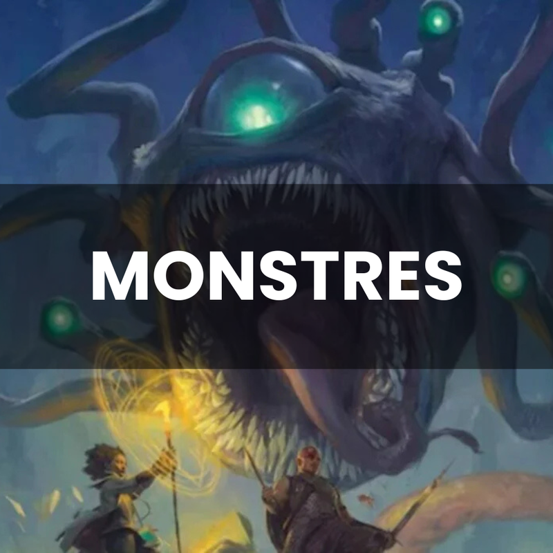Monstres - Le Donjon de la Guilde