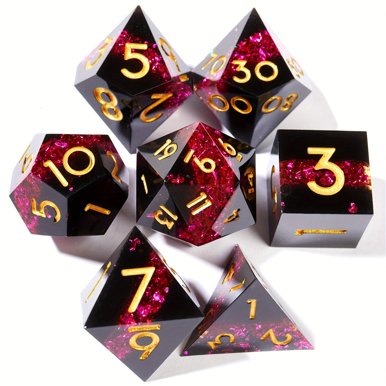 Set de dés JDR - Cœur de l'Abysse
