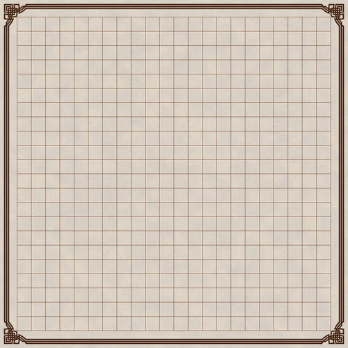 Carte de jeu de rôle avec grille et hexagone, design élégant, surface de 24x24 pouces, pliable et facile à transporter, SKU: JLB008
