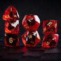 Dés en Verre : Cœur de Dragon - Accessoires JDR
