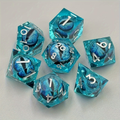 Set de Dés JDR - L'Œil du Dragon de Glace