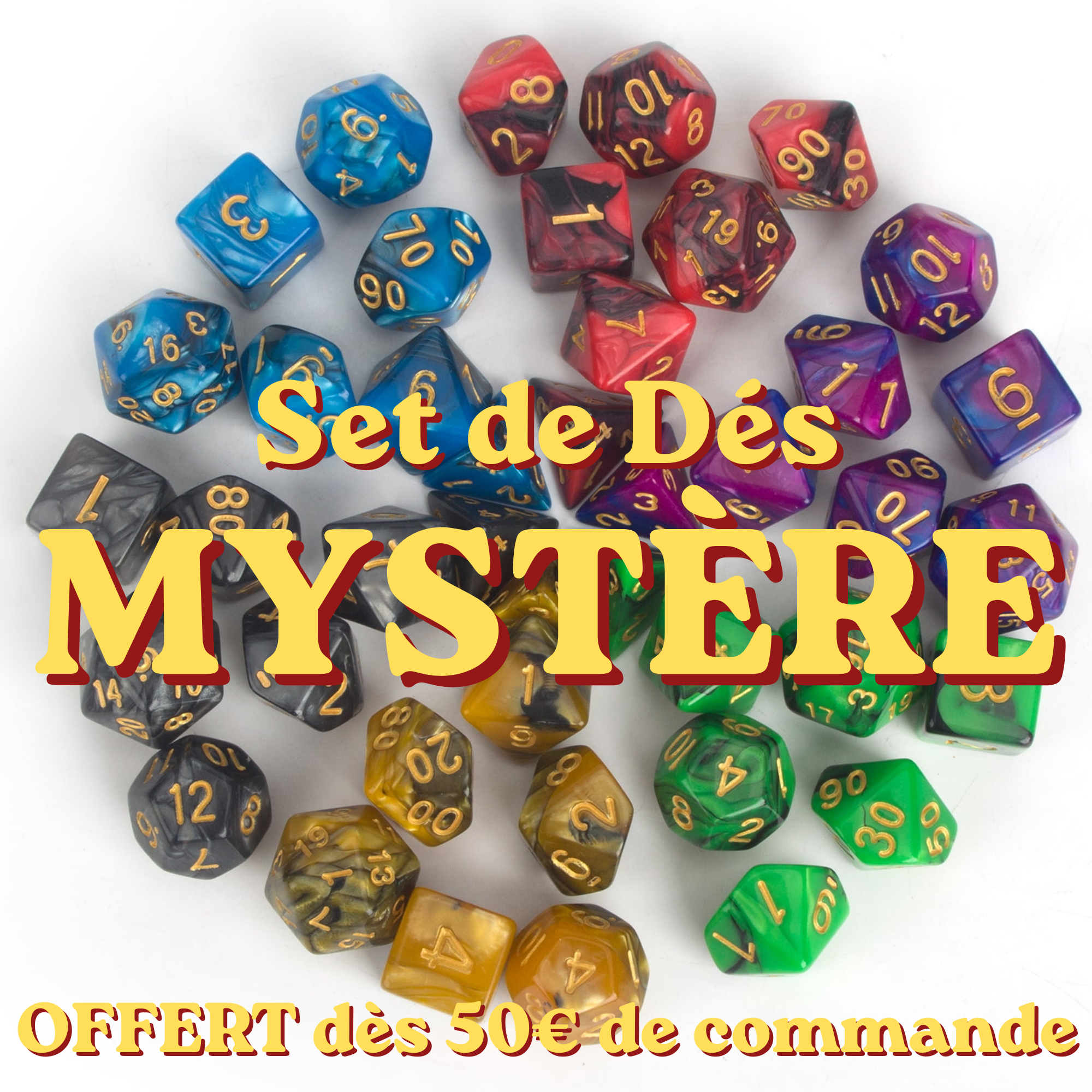 Set de dés aléatoire