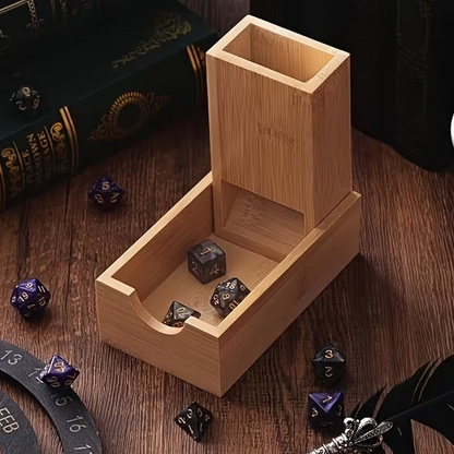 Tour à dés en Bambou Magnétique