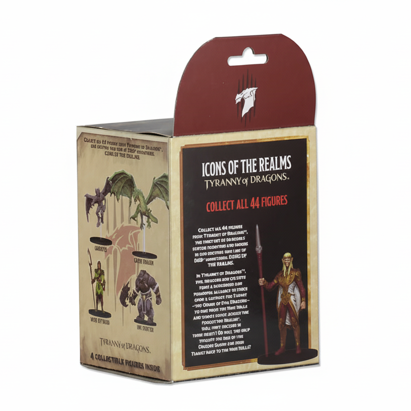 booster tyrany of dragon miniatures figurines aléatoire pas cher donjon de la guilde donjons et dragons