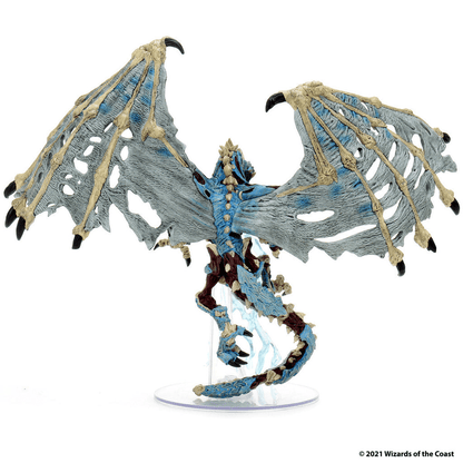 D&D Icons of the Realms Premium Figures - Dragon Bleu Adulte Dracoliche - Le Donjon de la Guilde