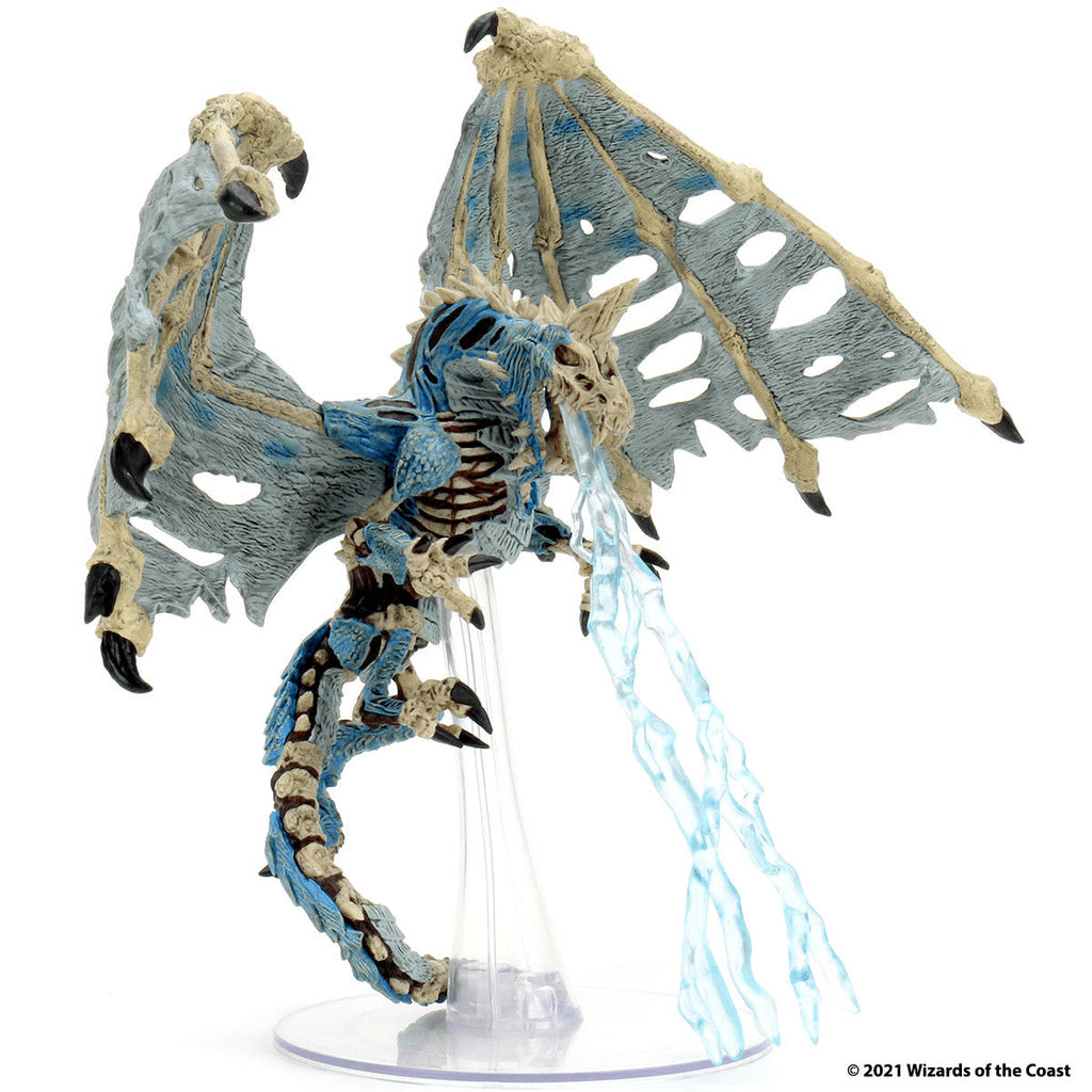 D&D Icons of the Realms Premium Figures - Dragon Bleu Adulte Dracoliche - Le Donjon de la Guilde