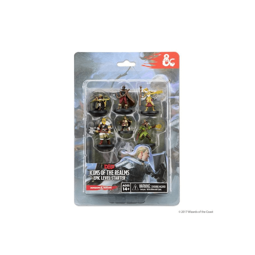 Dungeons & Dragons - Icons of the Realms : 7 Miniatures Epic Level Starter - Le Donjon de la Guilde