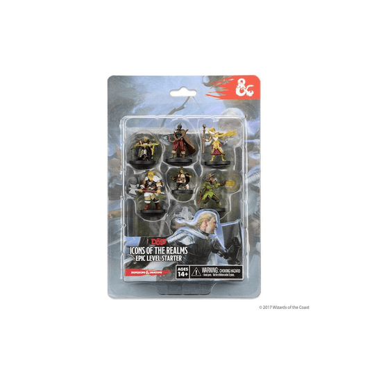 Dungeons & Dragons - Icons of the Realms : 7 Miniatures Epic Level Starter - Le Donjon de la Guilde
