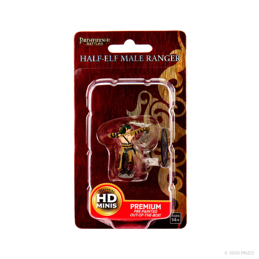 Pathfinder Battles: Premium Painted Figure - Half-Elf Ranger Male Default Title 