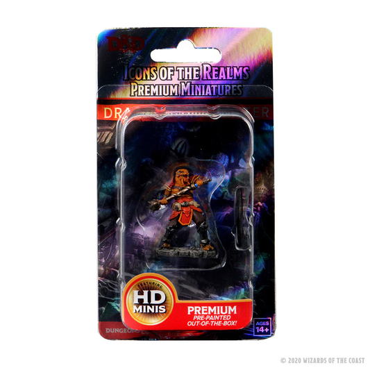 D&D Icons of the Realms Premium Figures: Male Dragonborn Fighter Default Title 
