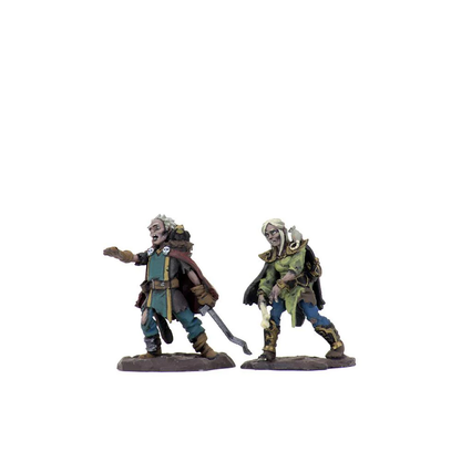 WizKids Wardlings Painted RPG Figures: Zombie (Male) & Zombie (Female) Default Title 