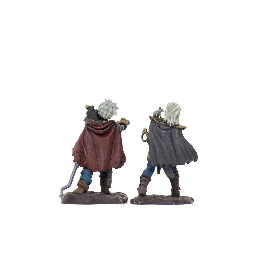 WizKids Wardlings Painted RPG Figures: Zombie (Male) & Zombie (Female) Default Title 