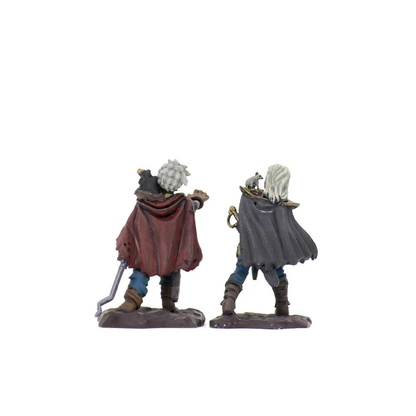 WizKids Wardlings Painted RPG Figures: Zombie (Male) & Zombie (Female) Default Title 