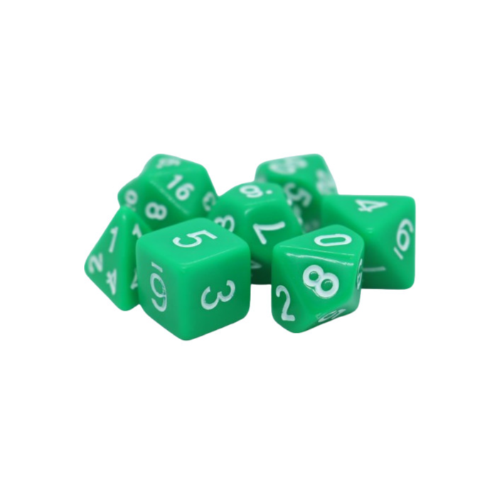 Set de Dés de JDR Classiques Blanc 