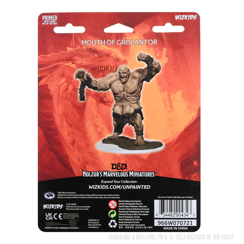 D&D Nolzur's Marvelous Miniatures: Mouth of Grolantor Default Title 