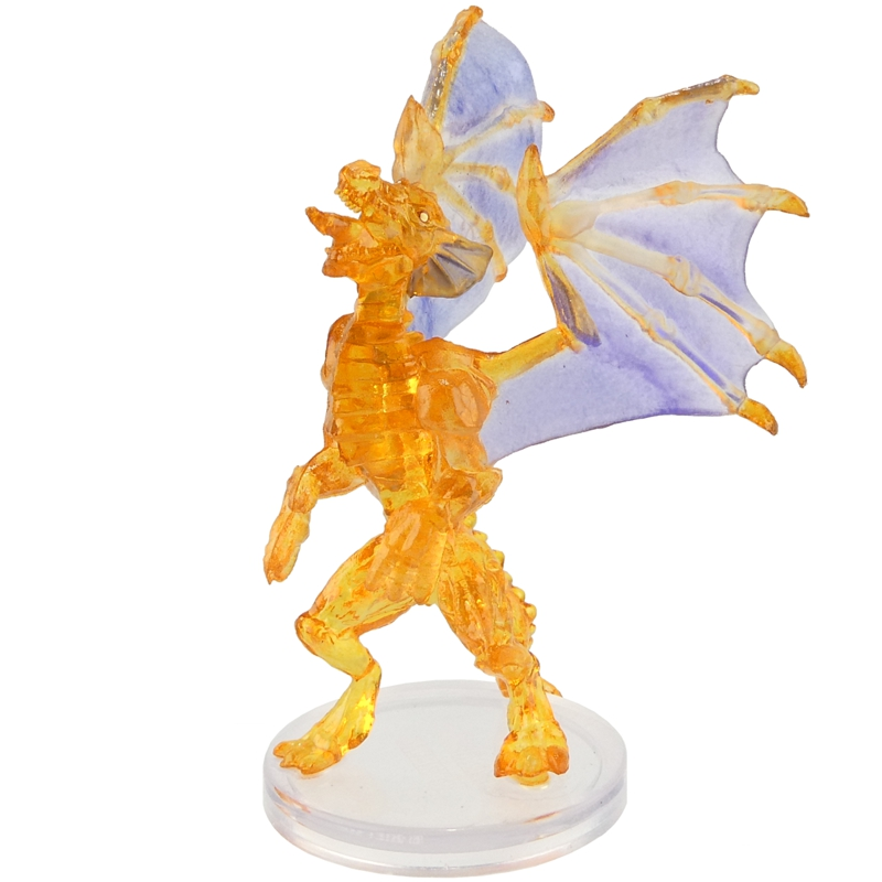 D&D Icons of the Realms: Fizban's Treasury of Dragons Topaz Wyrmling Promo Default Title 