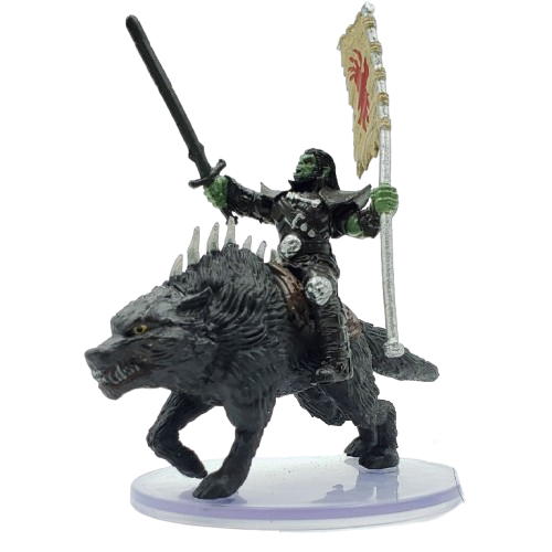 Cavalier Orque sur Loup Sinistre