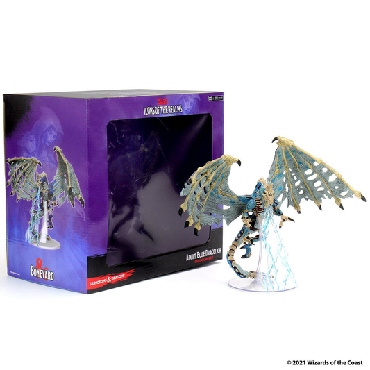 D&D Icons of the Realms Premium Figures - Dragon Bleu Adulte Dracoliche