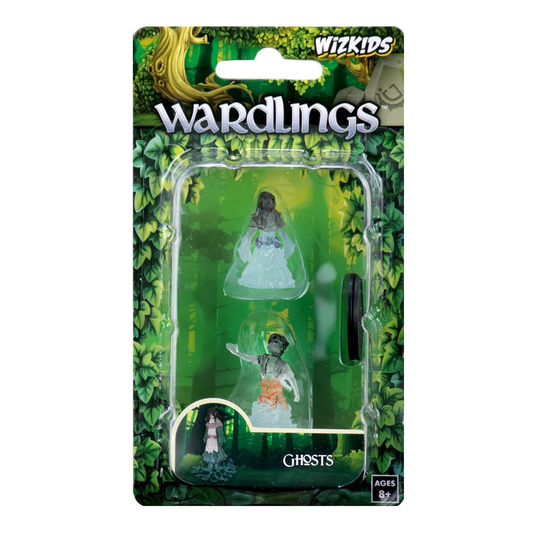 2 Figurines de Fantôme Garçon et Fille (Wardlings)