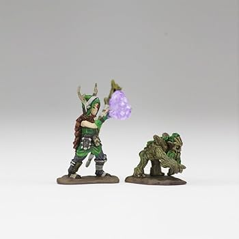 Figurines Garçon Druide & Compagnon Ent (Wardlings)