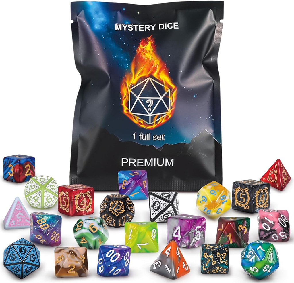 Mystery RPG Dice Set