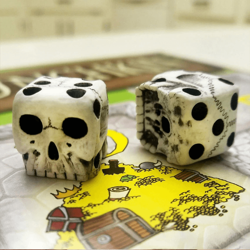 Dé Tête de Mort - D6