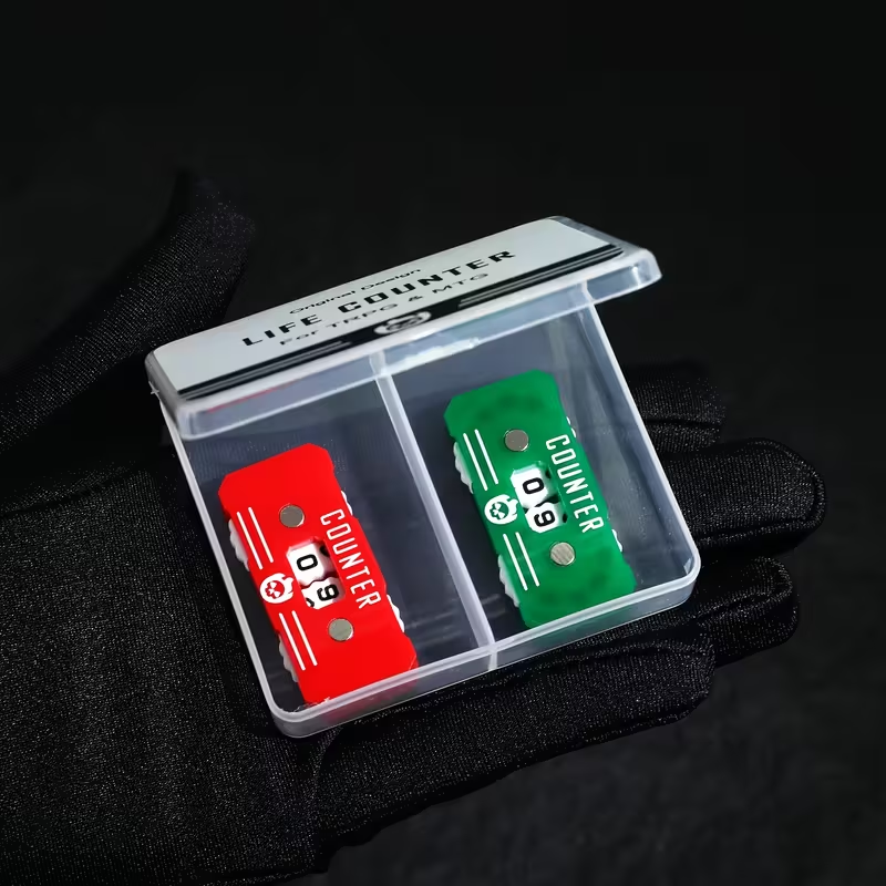 Set de 2 Compteurs de Vie en Acrylique 00-99 - Pour MTG, D&D et Jeux de Cartes