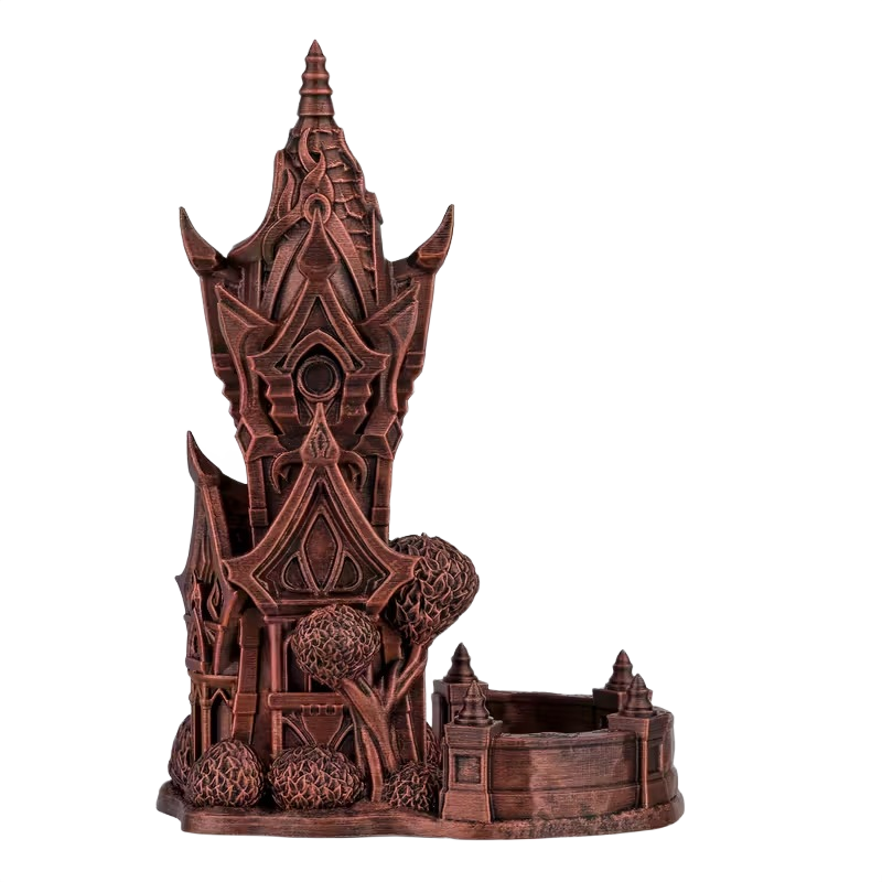 Tour à Dés Elderglen Twilight - Accessoire D&D Premium pour Maître du Jeu