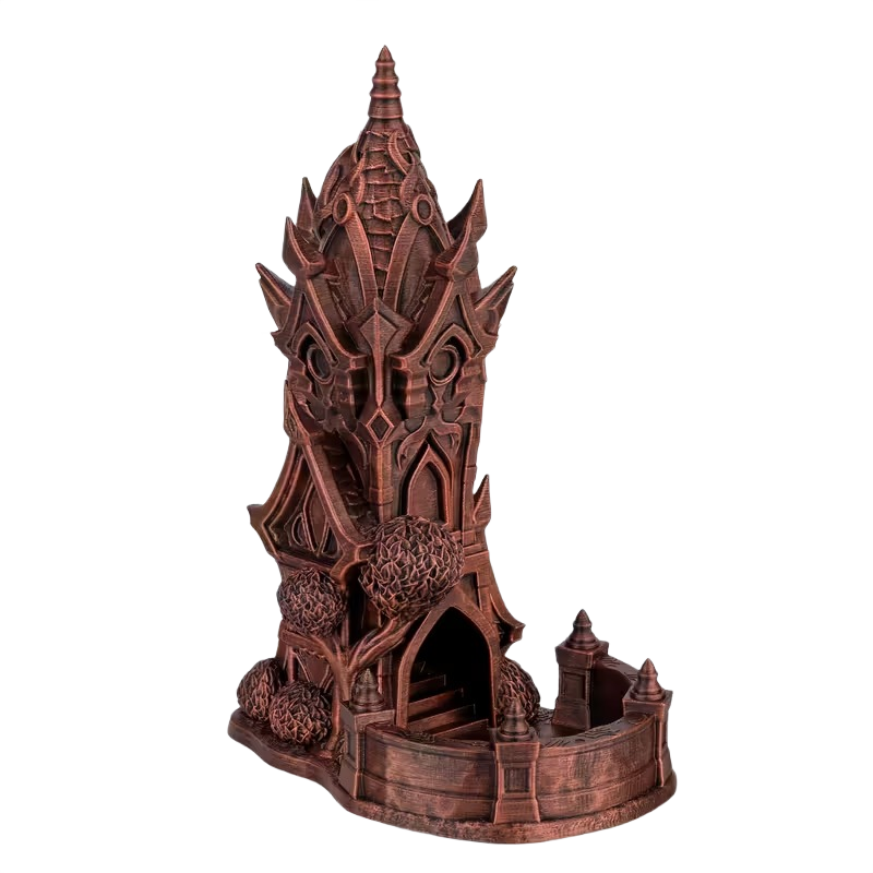 Tour à Dés Elderglen Twilight - Accessoire D&D Premium pour Maître du Jeu