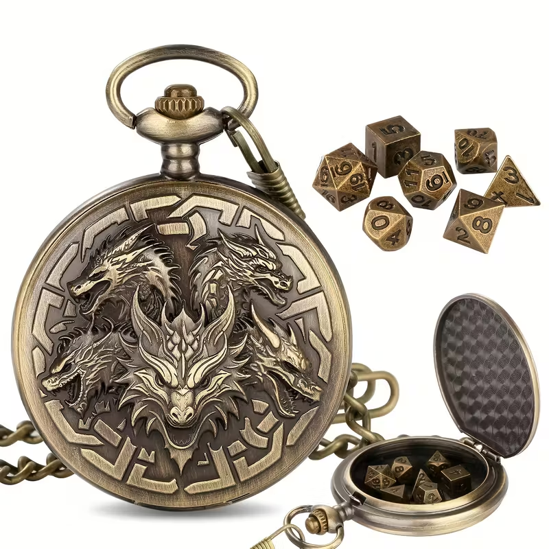 Pendentif Tiamat Mini Dés - Accessoire D&D