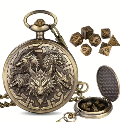 Pendentif Tiamat Mini Dés - Accessoire D&D