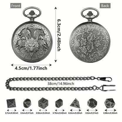 Pendentif Tiamat Mini Dés - Accessoire D&D