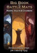 Big Book of Battle Mats : Rooms, Vaults and Chambers - Le Donjon de la Guilde
