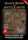 Revised Giant Book of Battle Mats (Format Géant A3) - Le Donjon de la Guilde