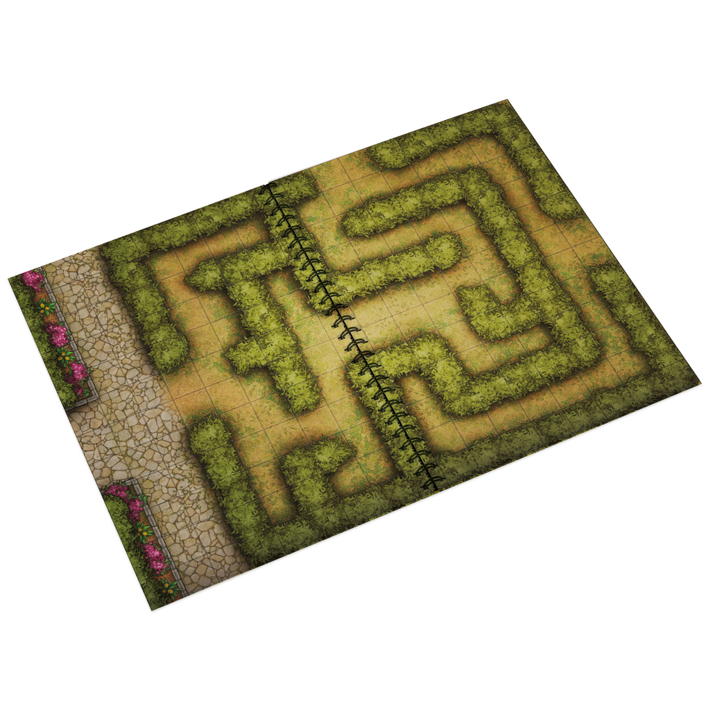 Livre Plateau de Jeu : Heroic Fantasy Edition (A4) - Le Donjon de la Guilde