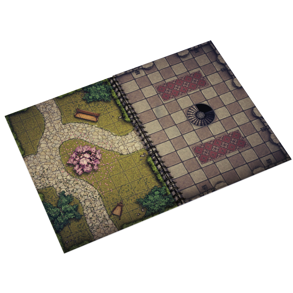 Livre Plateau de Jeu : Donjons (A4) - Le Donjon de la Guilde