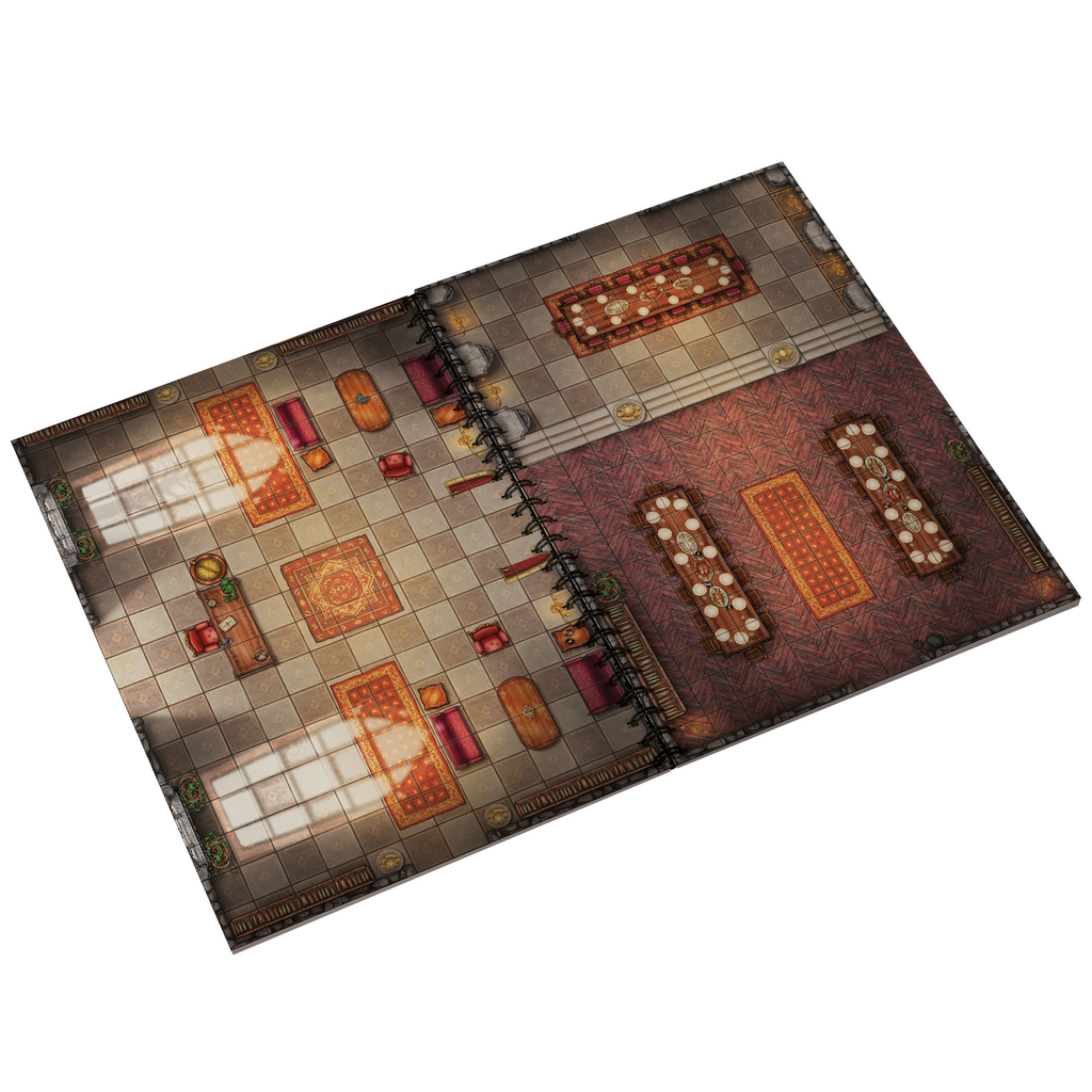 Livre Plateau de Jeu : Donjons (A3) - Le Donjon de la Guilde