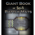 Livre plateau de jeu : Giant Book of Sci-Fi Battle Mats (A3)