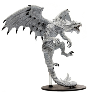 Pathfinder Battles: Dragon Blanc Gargantuesque (Reign of Winter) - Le Donjon de la Guilde