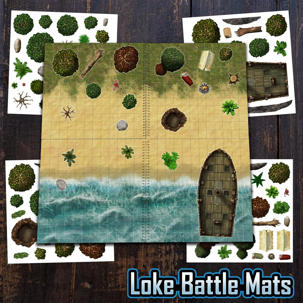 The Terrain Set Build Your Own Battle Map Kit